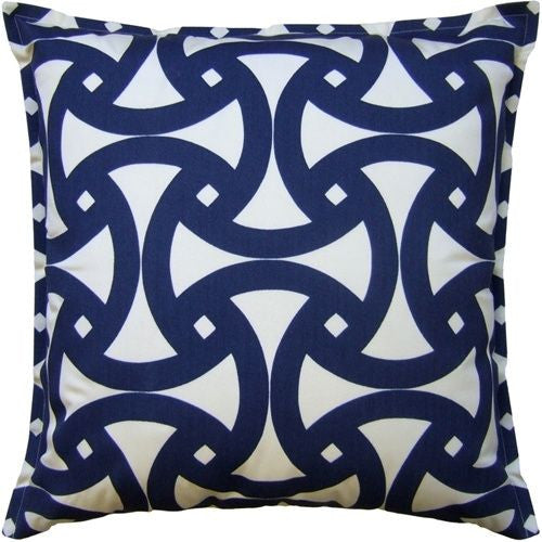 Santorini Marine Pillow Cover