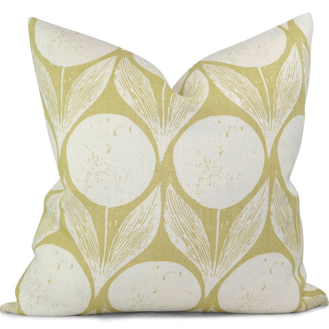 SUVI in Hay Pillow Cover - Shown in 20"x20"